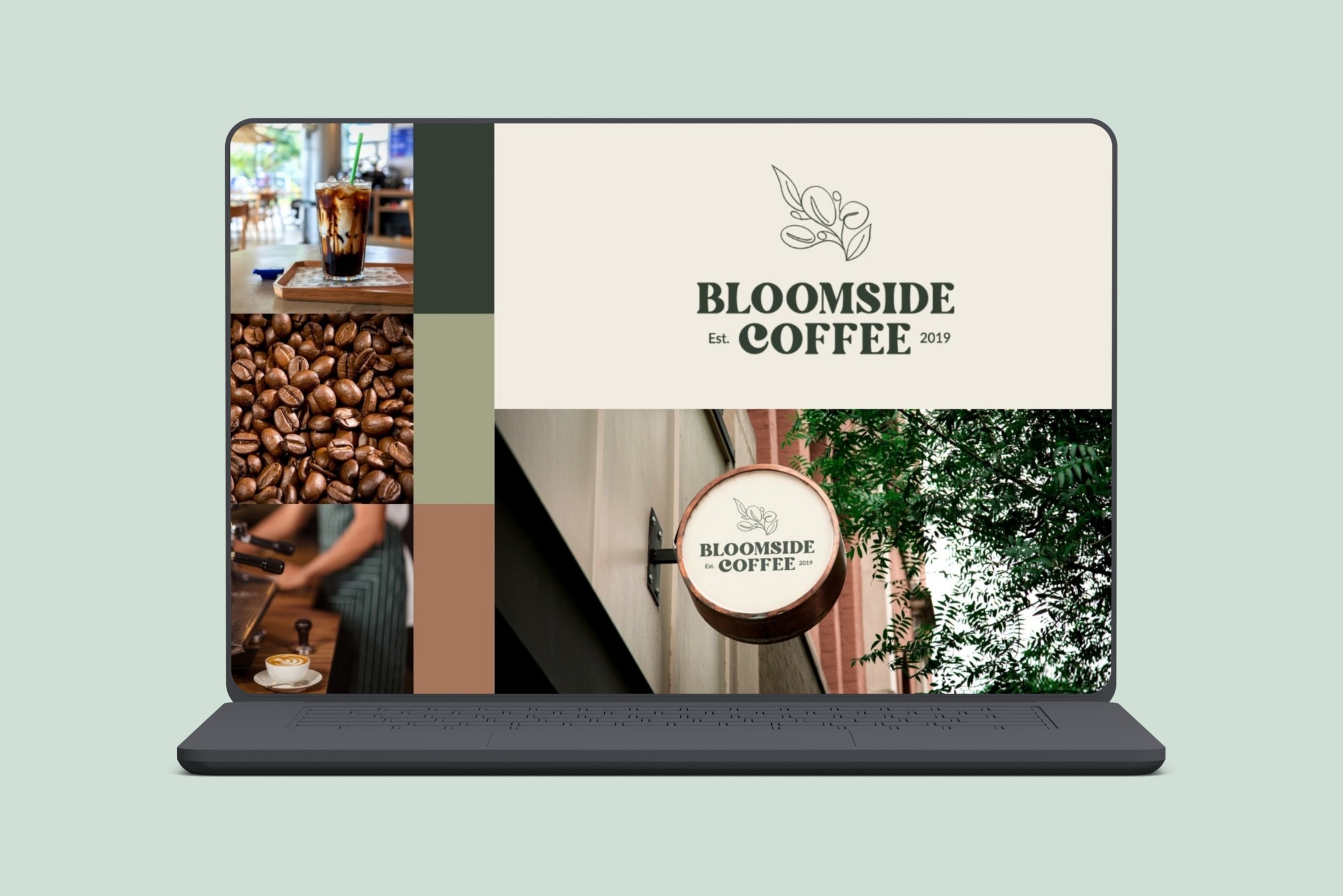 Bloomside Coffee Logo