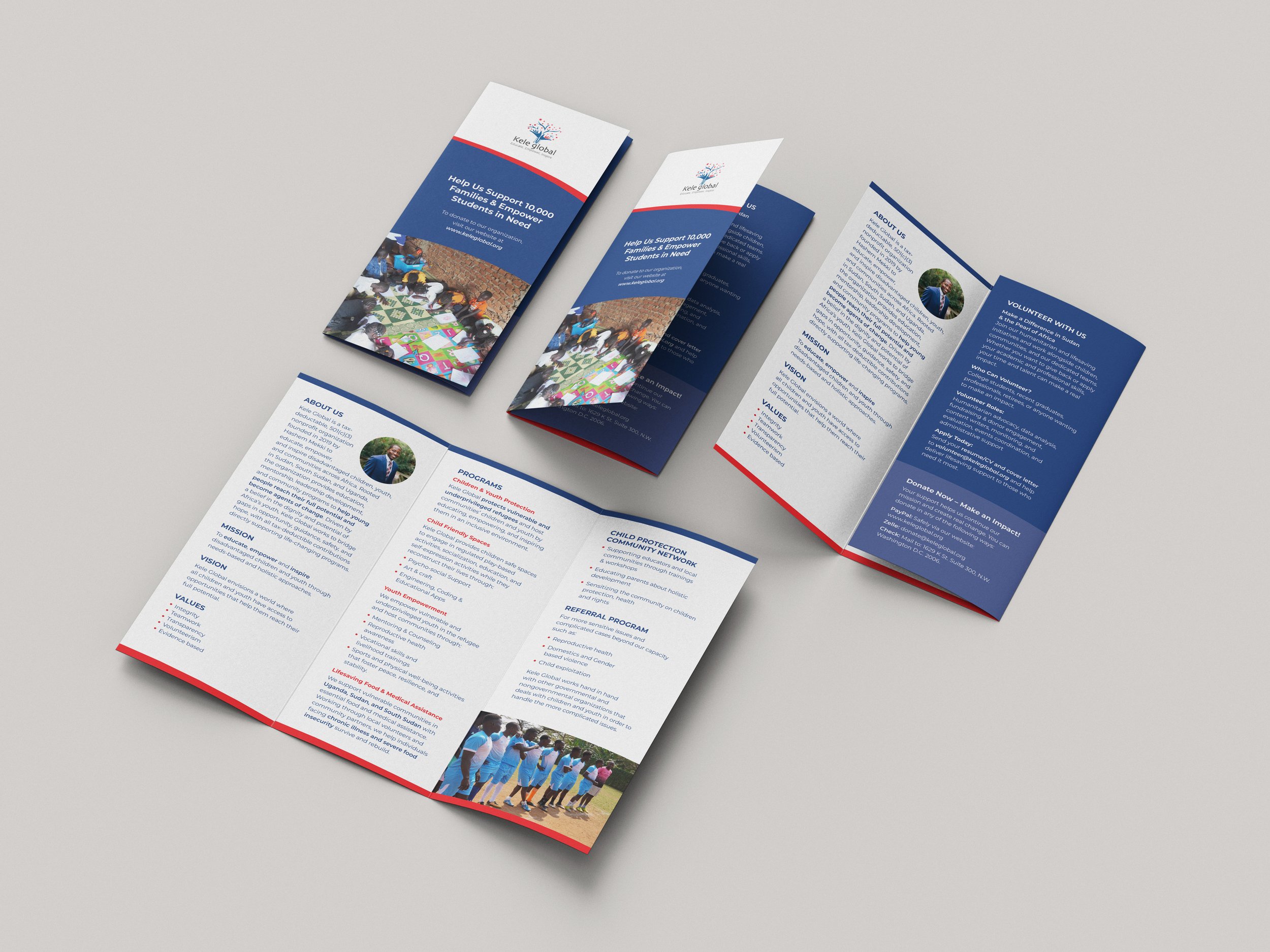 Kele Global Non-Profit Design (Volunteer Work)