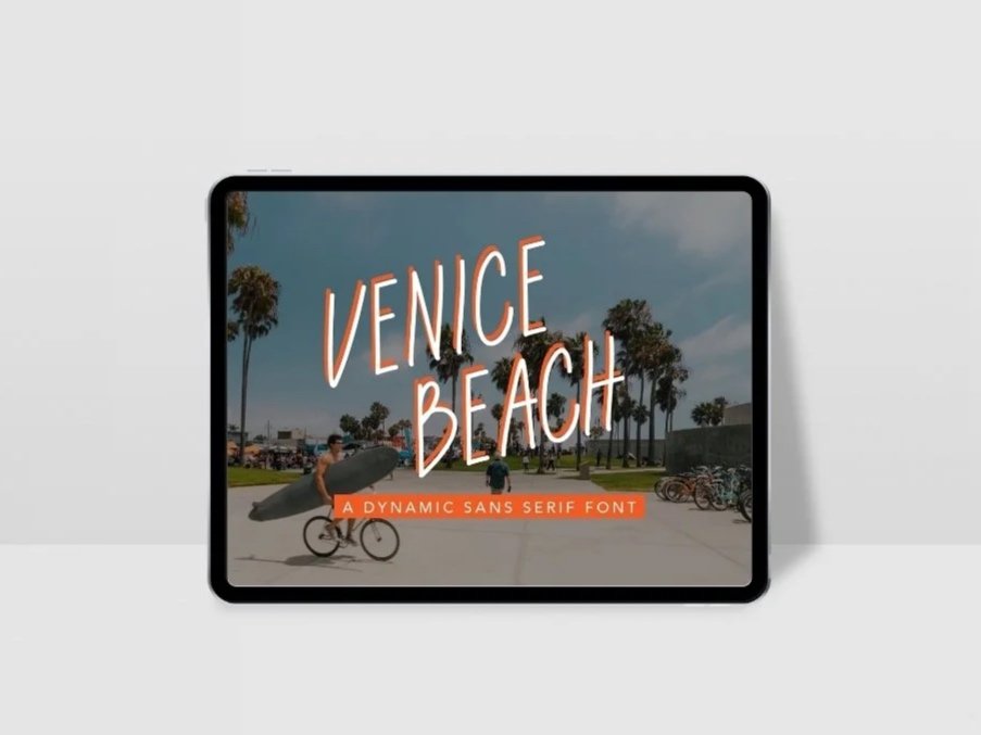 "Venice Beach" Handwritten Font