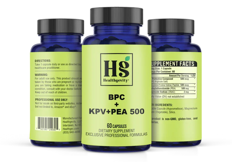 BPC-157 / KVP/ PEA  2 MONTHS SUPPLY