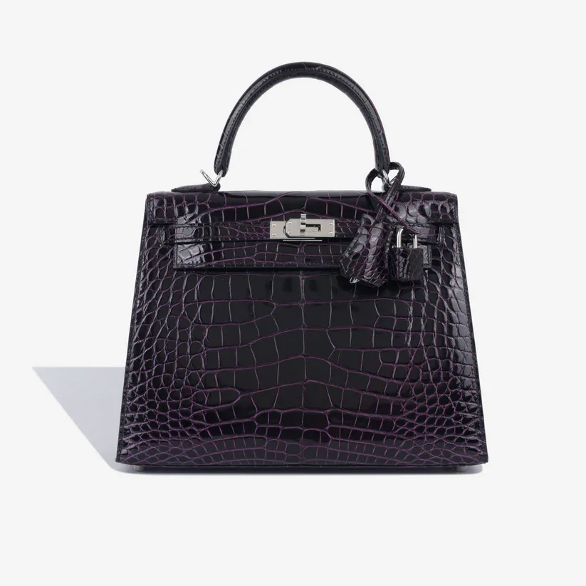 에르메스 크로커다일 켈리 Crocodile Kelly 25,28,32 Size