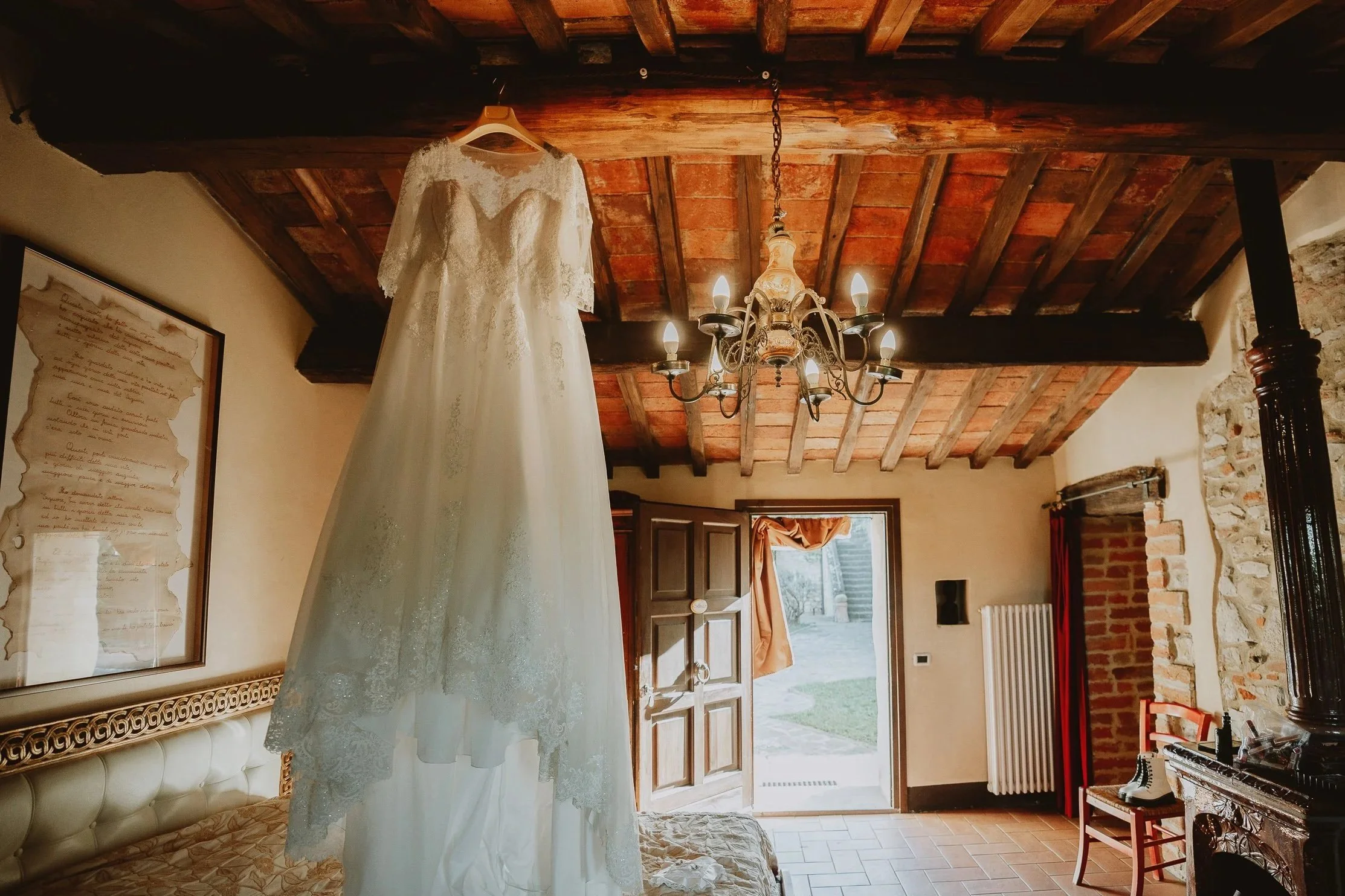 Italian countryside wedding