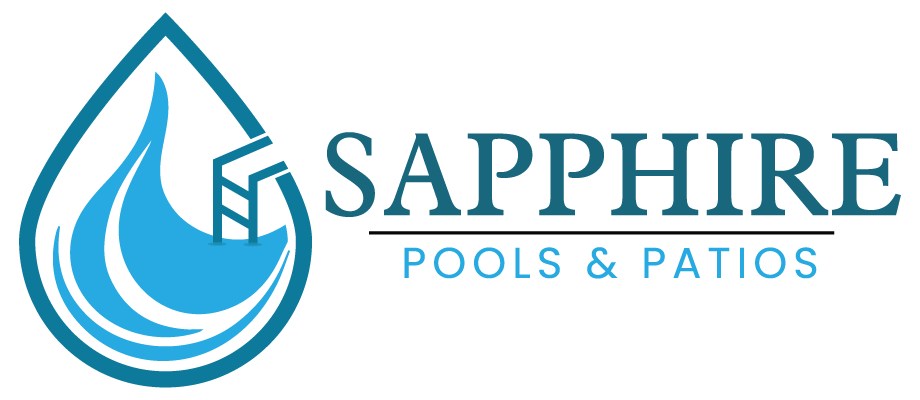 Sapphire Pools and Patio logo – custom pool and patio design and installation in Central Ohio