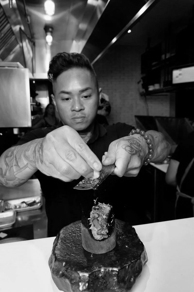 Chef Ta of NŌHRI Boston. Japanese Peruvian cuisine. Nikkei.