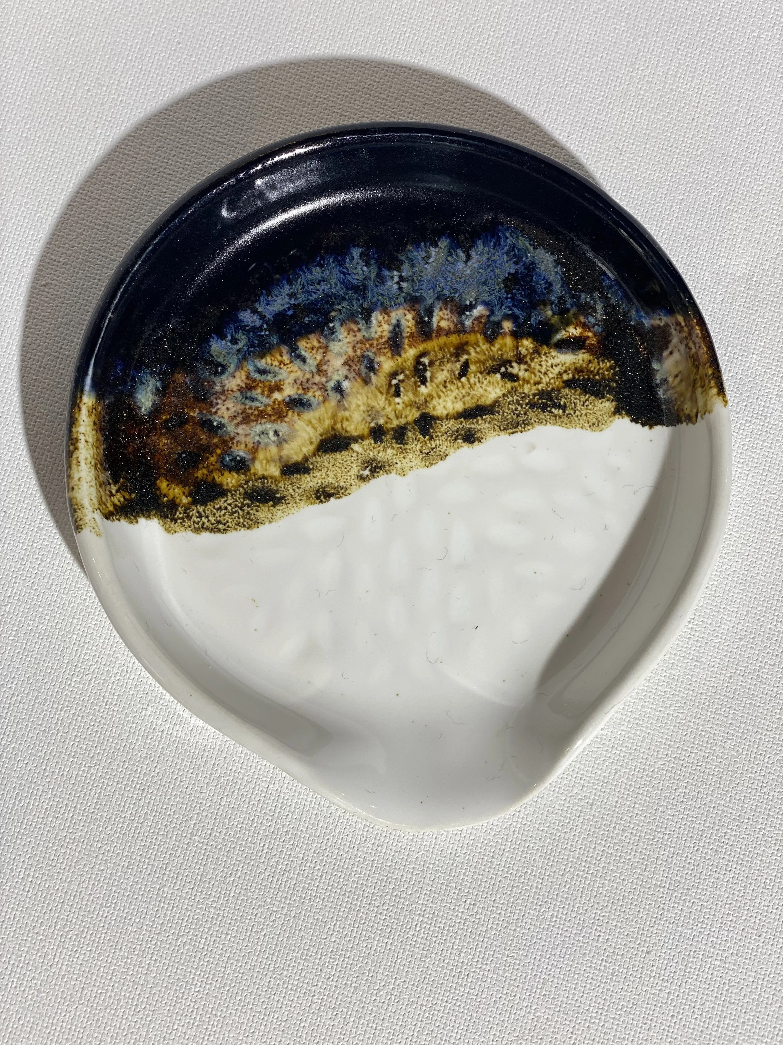 Cosmic Glazed Spoon Rest