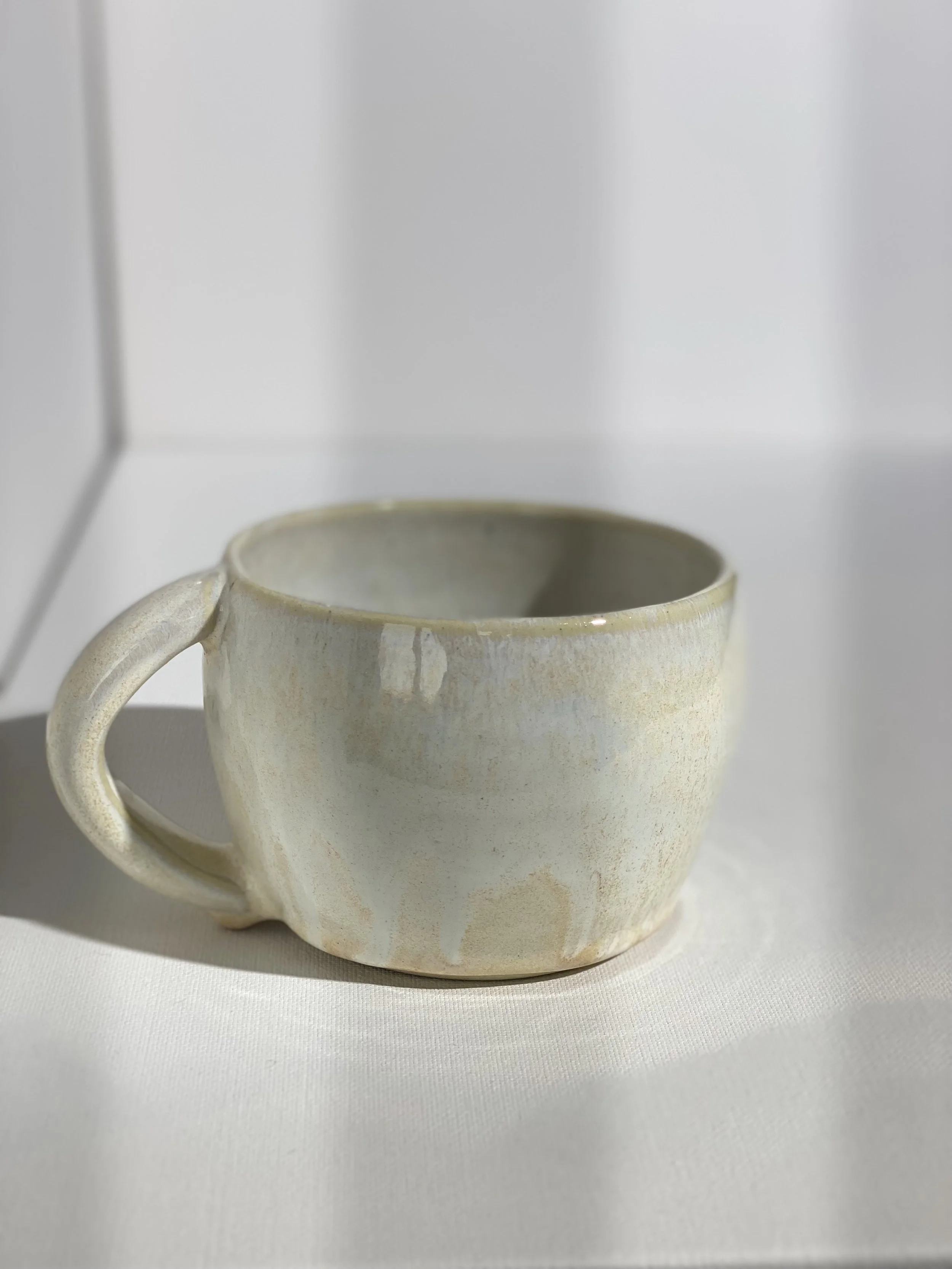 Rustic Iron Yellow Mug