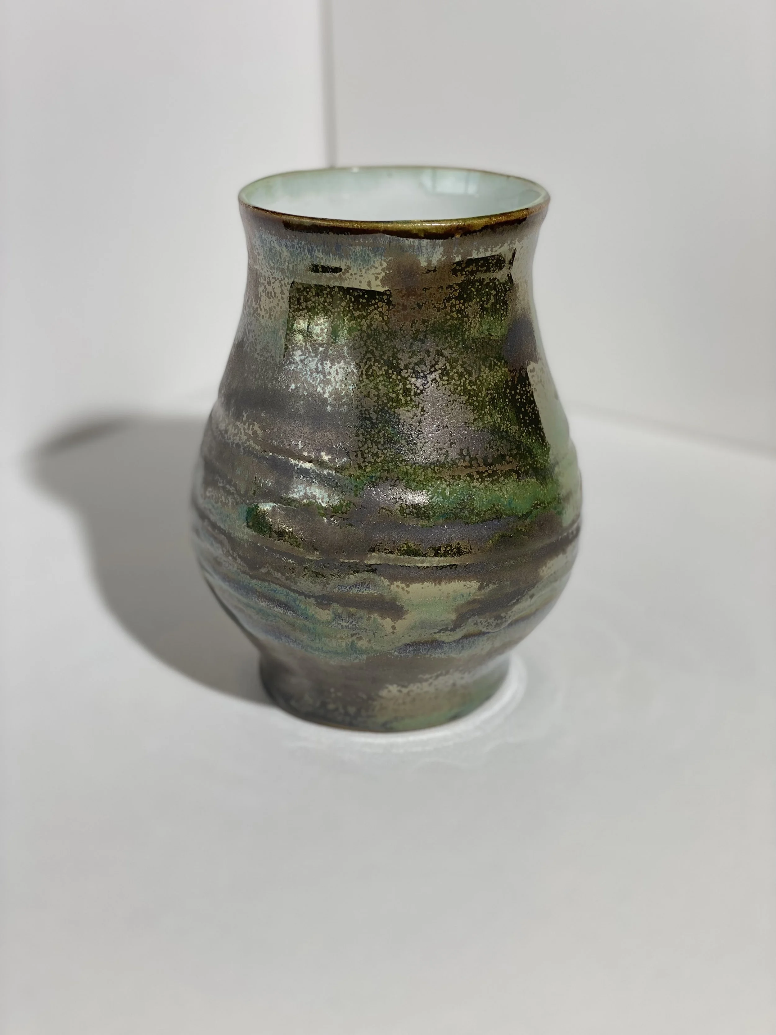 Enchanted Forest Metallic Vase