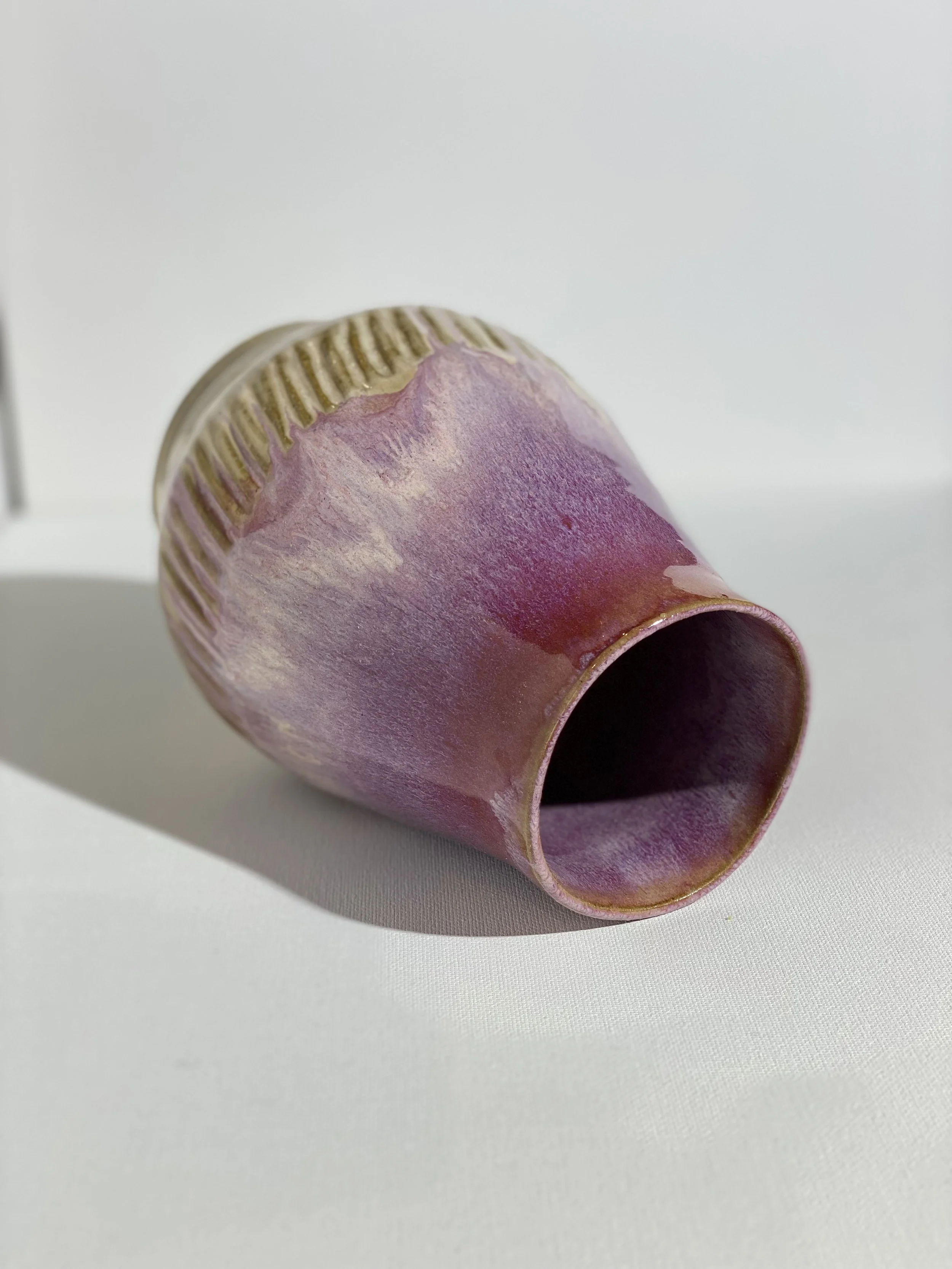 Blush Harmony Handcrafted Vase