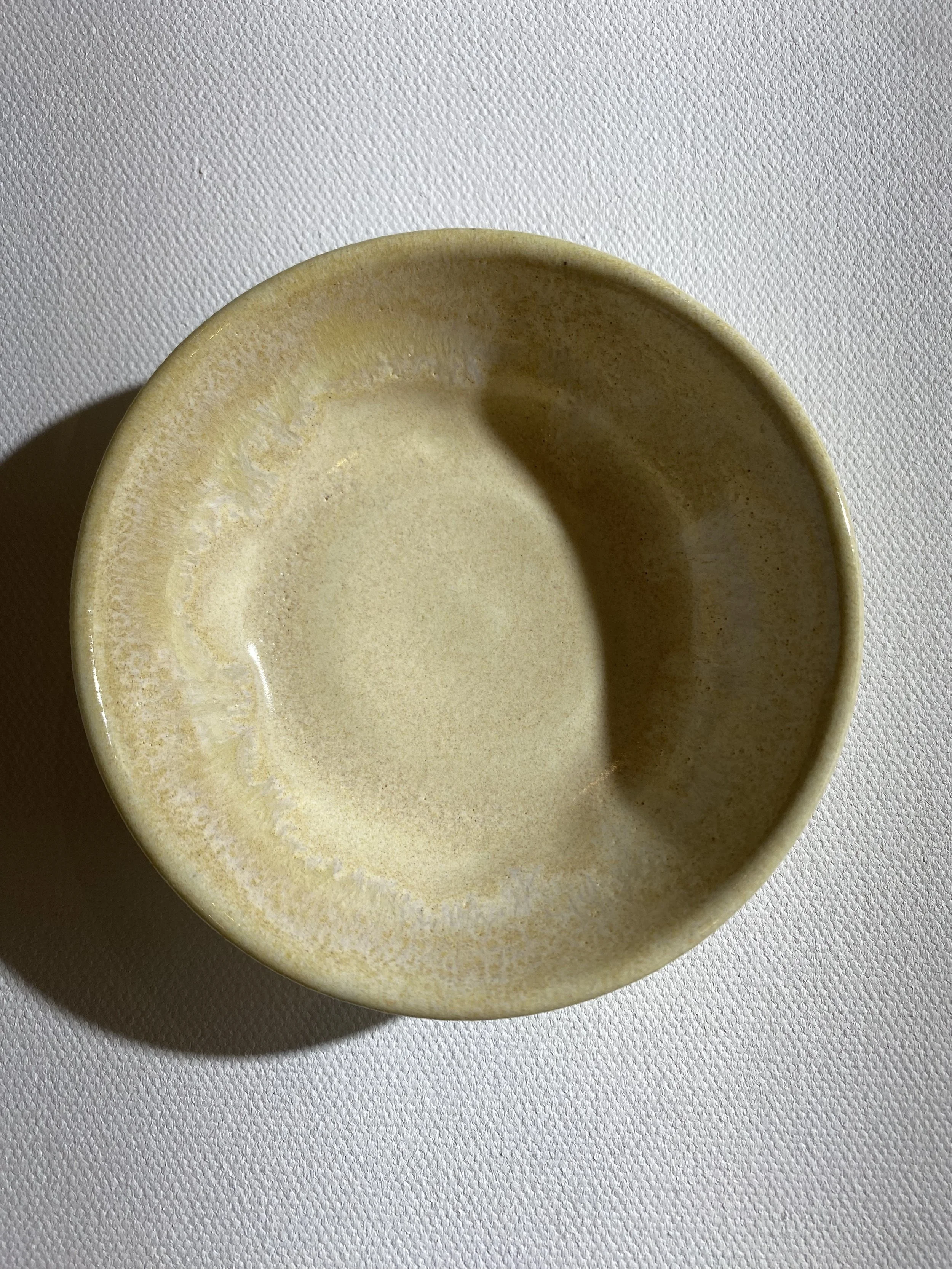 Iron Yellow & Honey Trinket Dish