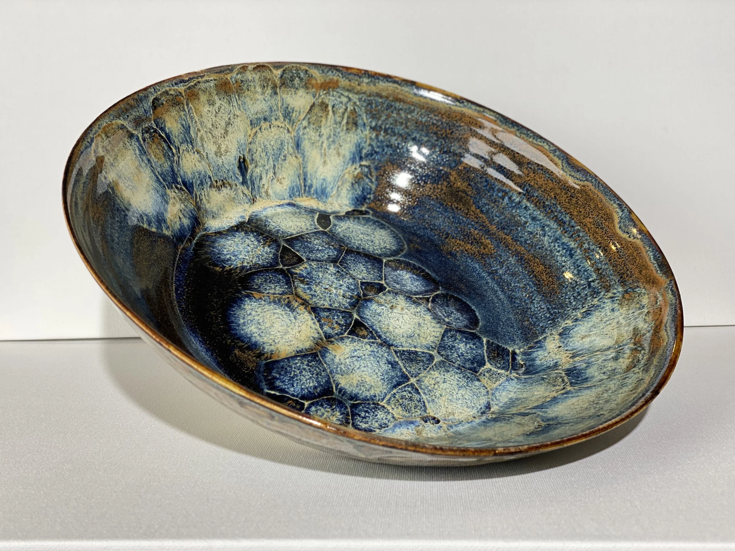 Frozen Pond Large Serving Dish