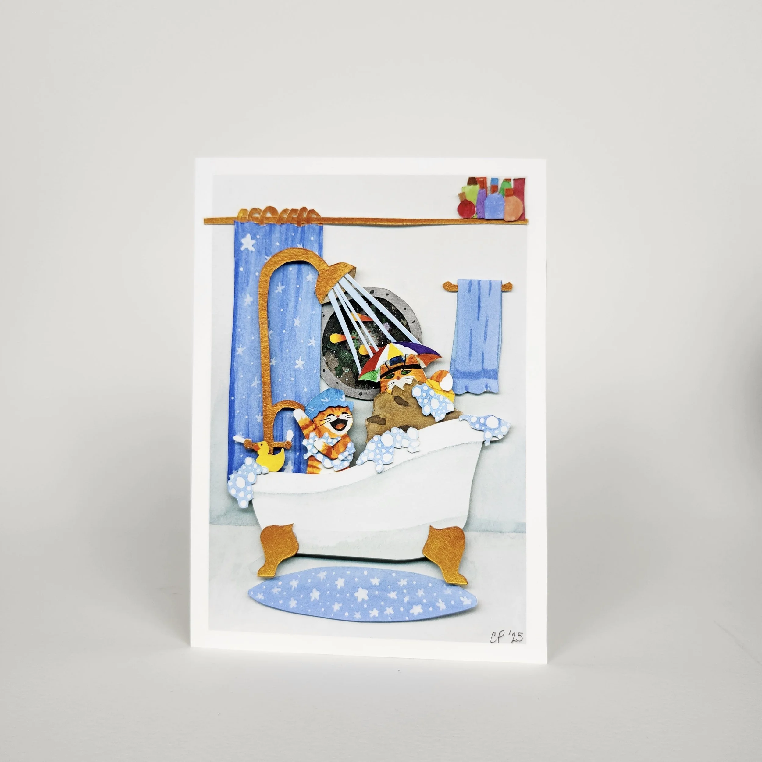 Prints - Blue Meteor Shower