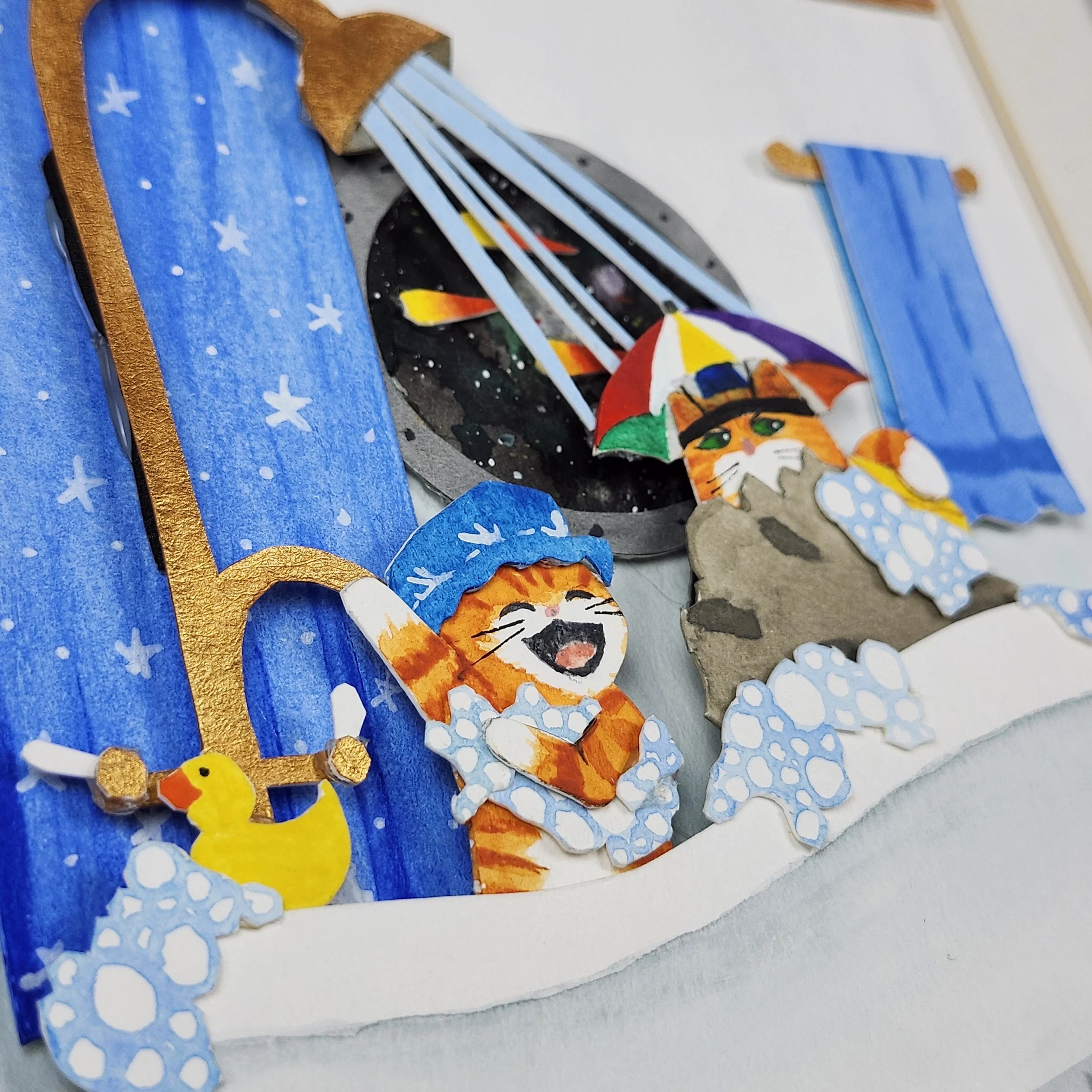 Original - Blue Meteor Shower