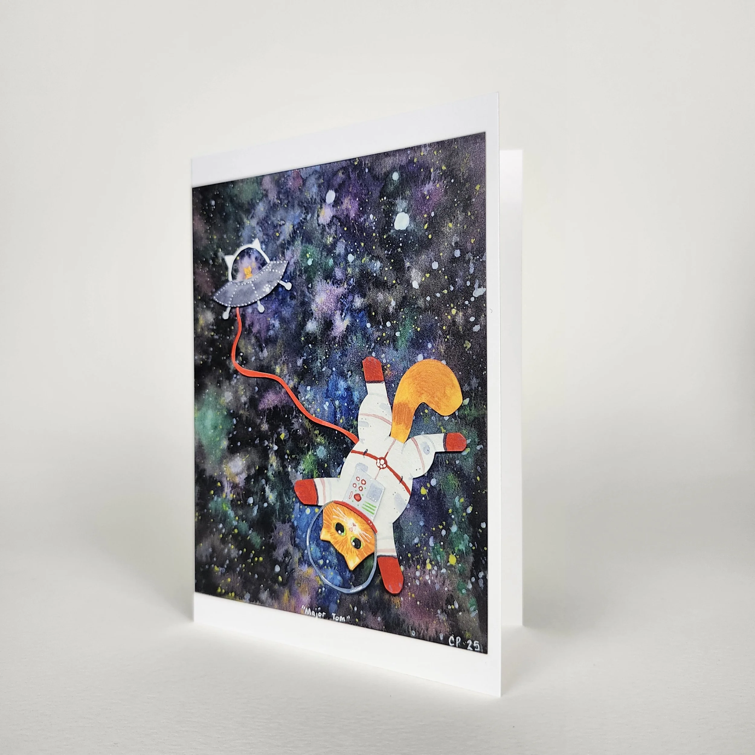 Greeting Card - Major Tom