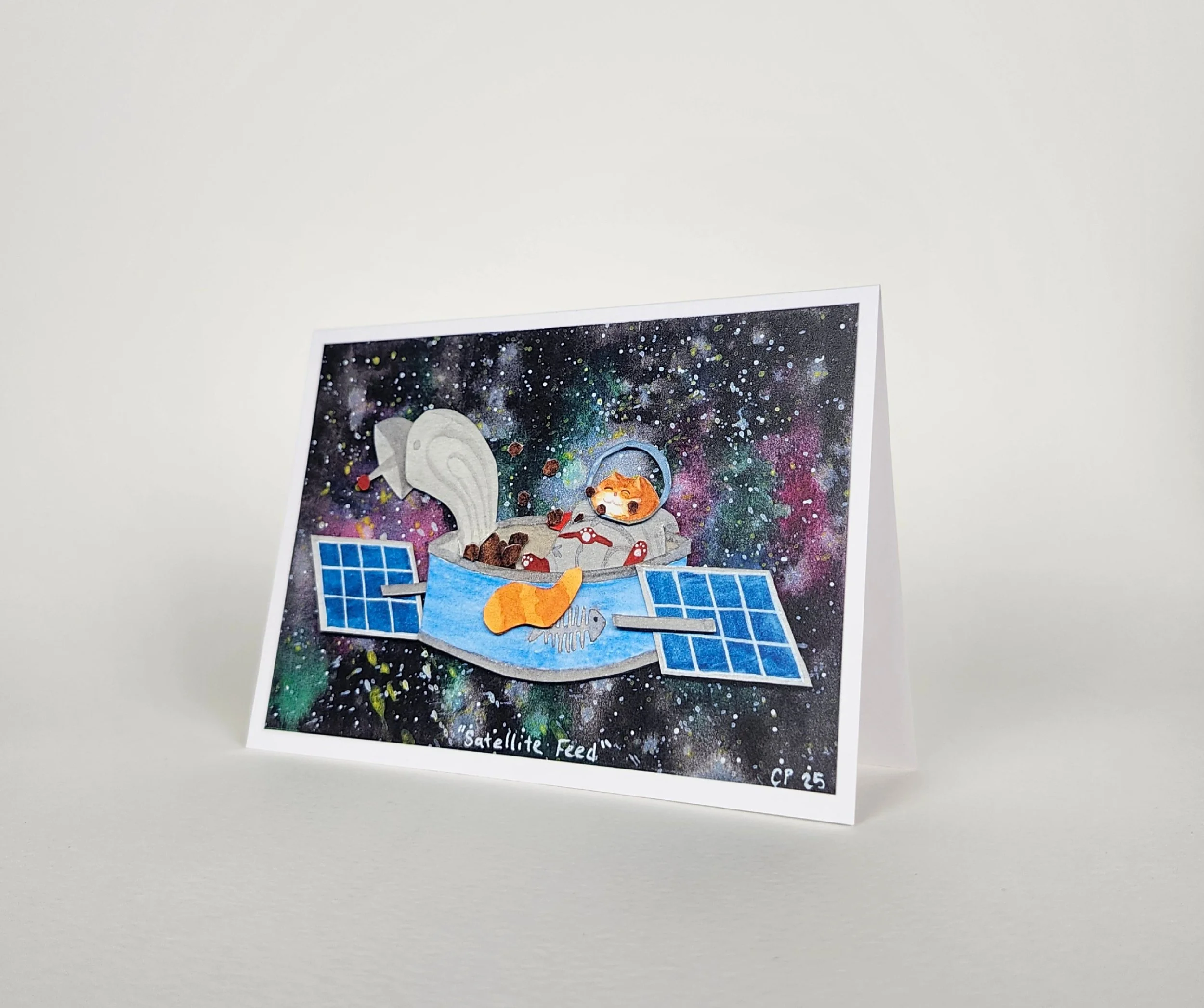 Greeting Card - Satellite Feed