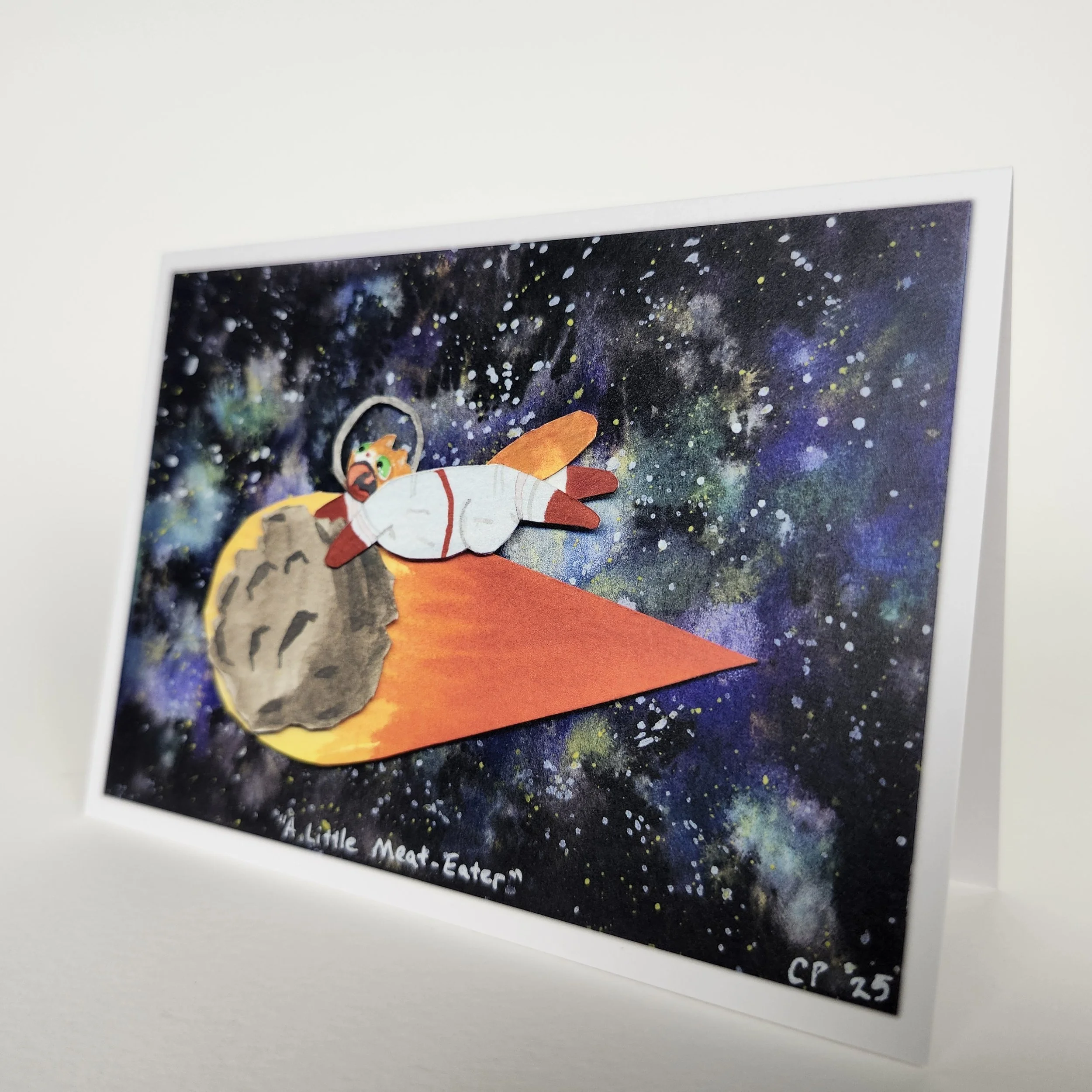 Greeting Card - Little Meat-Eater