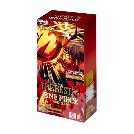 One Piece PRB-02 The Best Vol.2 Box 10 Bustine (JPN)