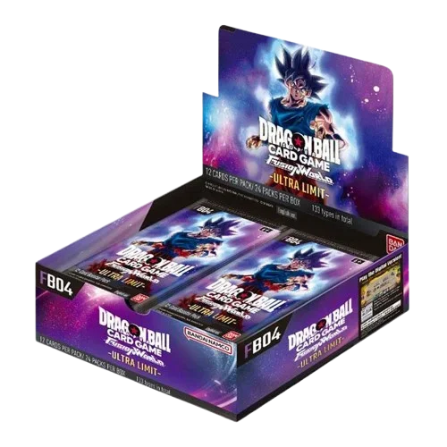 Dragon Ball Super FB04 Fusion world Ultra Limit Box 24 bustine (ENG)