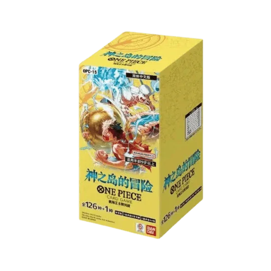 One Piece OP-15 The Adventure of the Island of god Booster Box 24 Bustine (JPN)