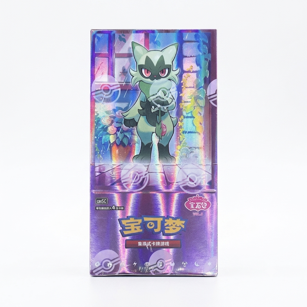 Pokemon GEM Pack Vol.5 Booster Box 18 buste (CN)