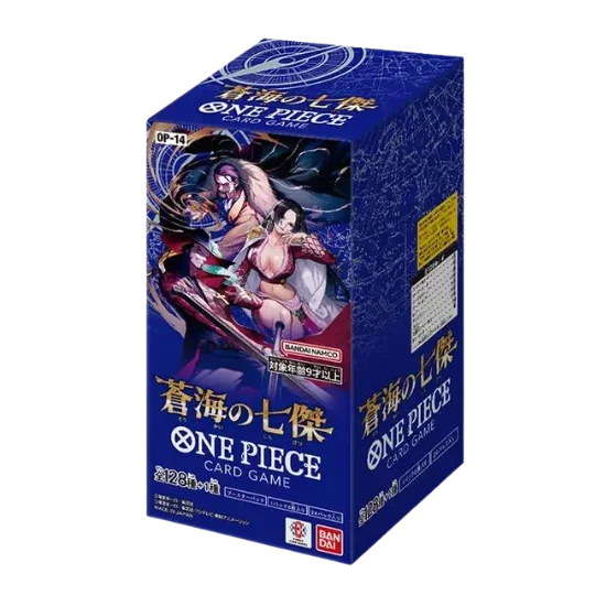 One Piece OP-14 Seven Warlords of The Sea Booster Box 24 Bustine (JPN)