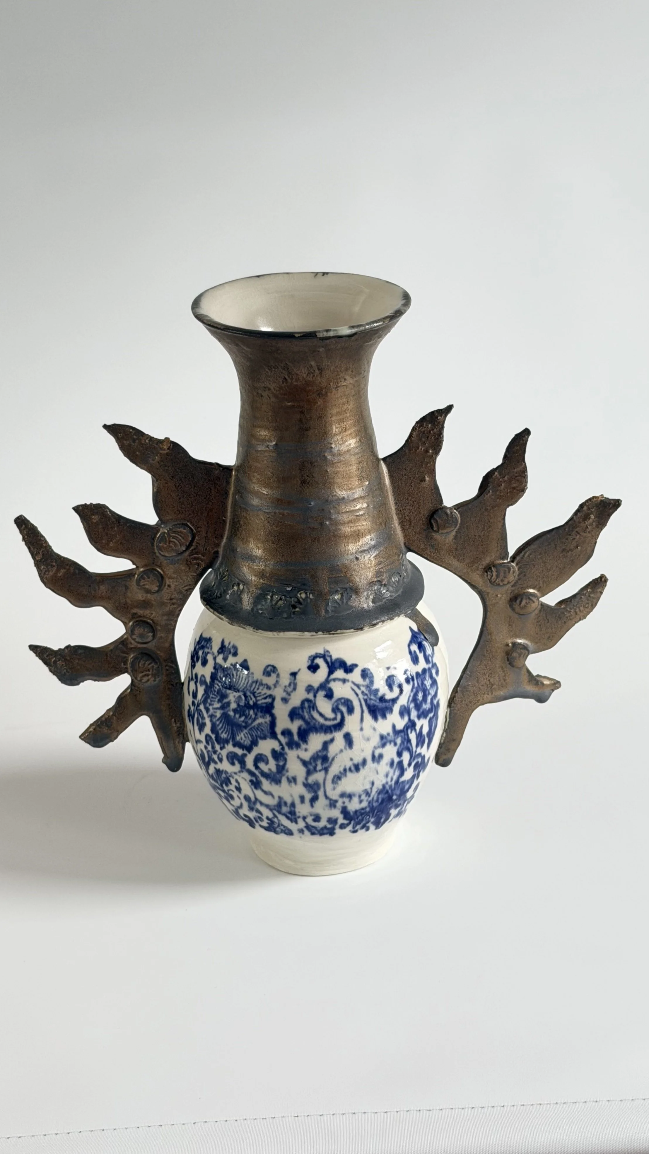 Fire Vessel 3, Stoneware Clay, 28 x 23cm