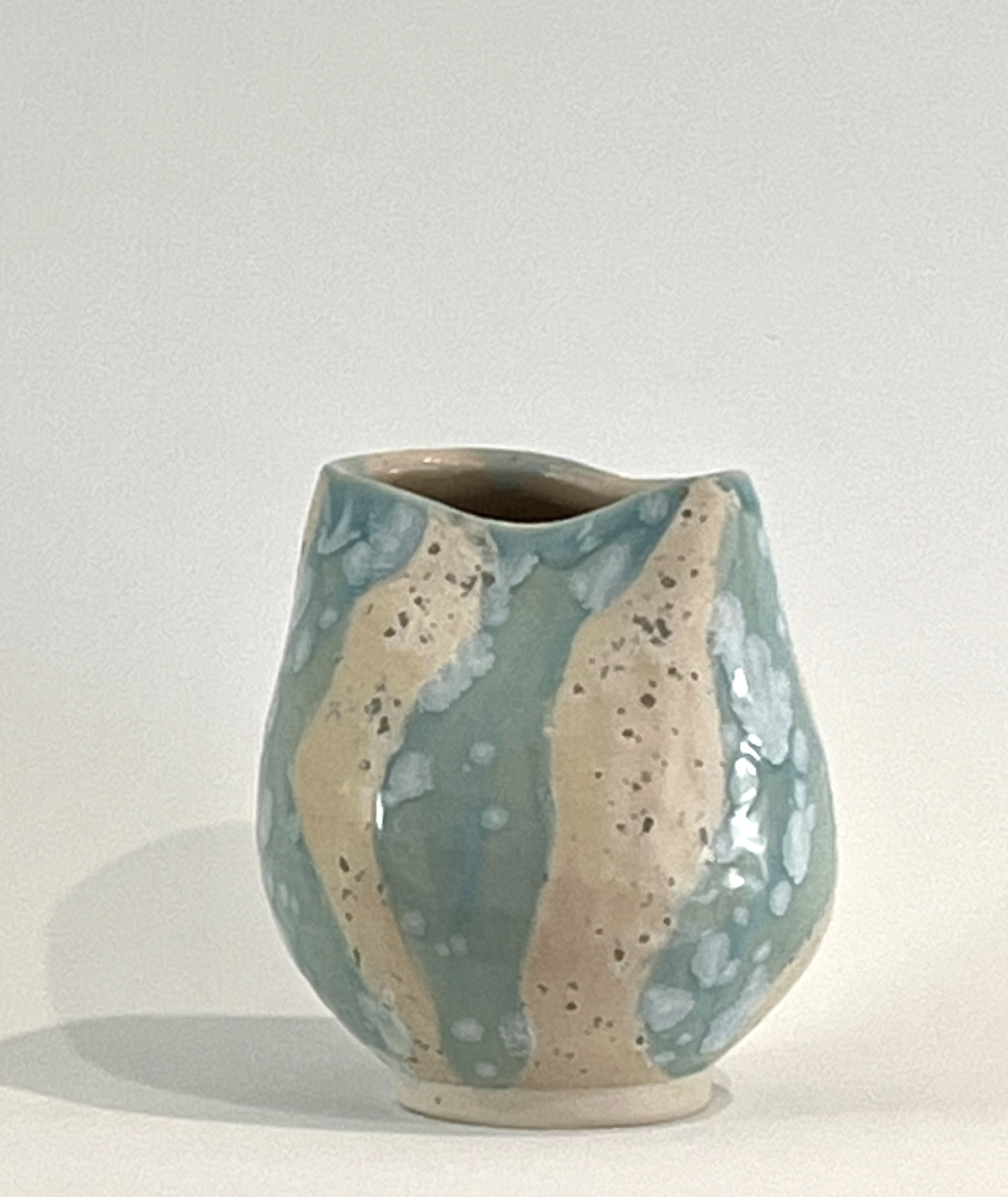 Freeform Vase. 12 x9x9 $60