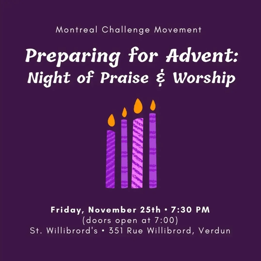 It's been a while since we've had a major event and we couldn't be more excited! Come join us on Friday, November 25th @stwill.ca to prepare your heart for Advent with eucharistic adoration and praise &amp; worship 💜💜
Challenge is a movement of you
