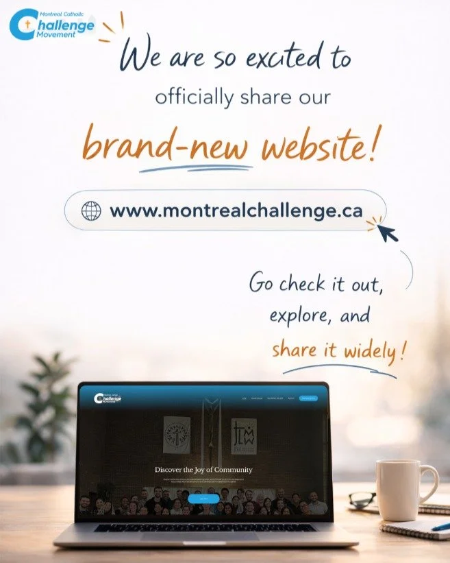 🌐✨ It&rsquo;s live!!!

👉 www.montrealchallenge.ca

Go explore, discover what&rsquo;s coming up, and learn more about our community!

If you love it, help us spread the word: like, comment, and share this post with your friends 🔥

#montreal #cathol