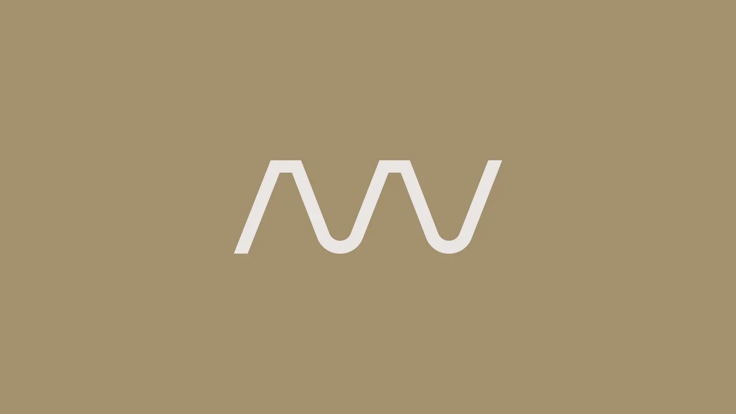 Arosemena & Way Architects corporate logo design and minimalist brand identity developed by Brandt agency in Panama.