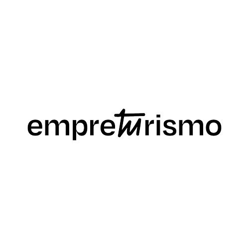 Empreturismo government program for tourism entrepreneurs official logo, branding and communication client of Brandt agency in Panama City, Panama.