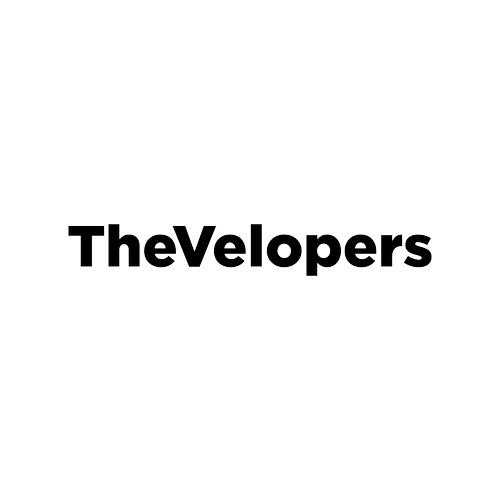 Thevelopers real estate developer corporate logo, naming, design and communication client of Brandt in Panama.