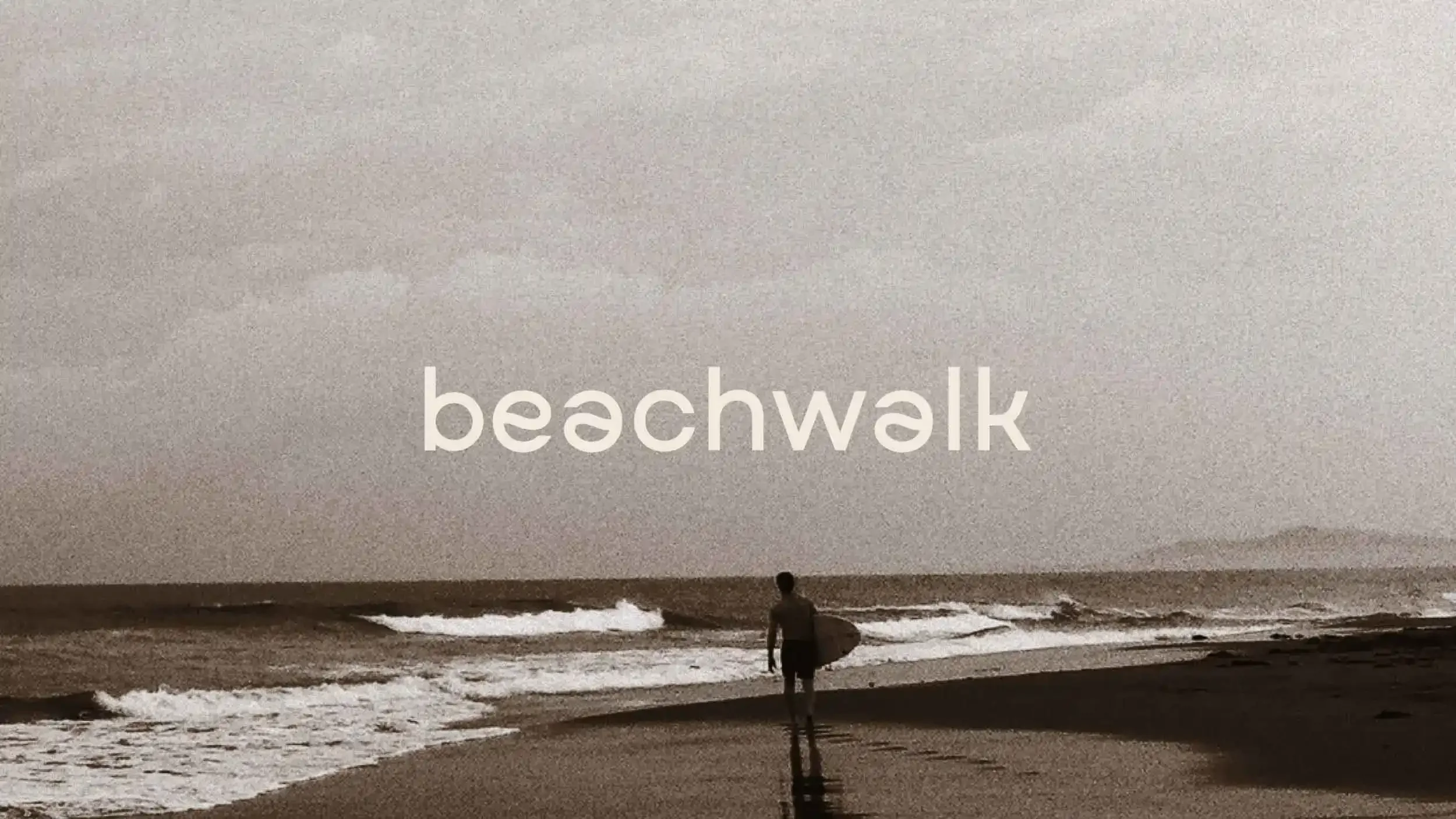 Beachwalk real estate project logo design and brand identity designed by Brandt, a branding and advertising agency in Panama.
