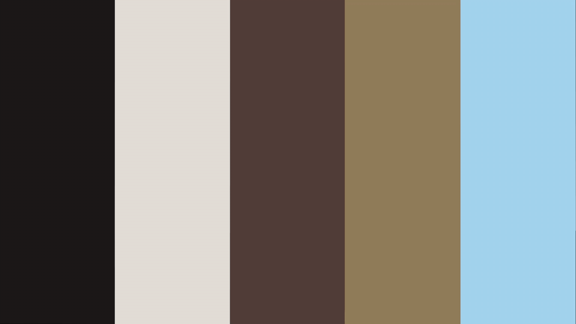 Color palette swatches for Arosemena and Way Architects brand identity created by Brandt in Panama.