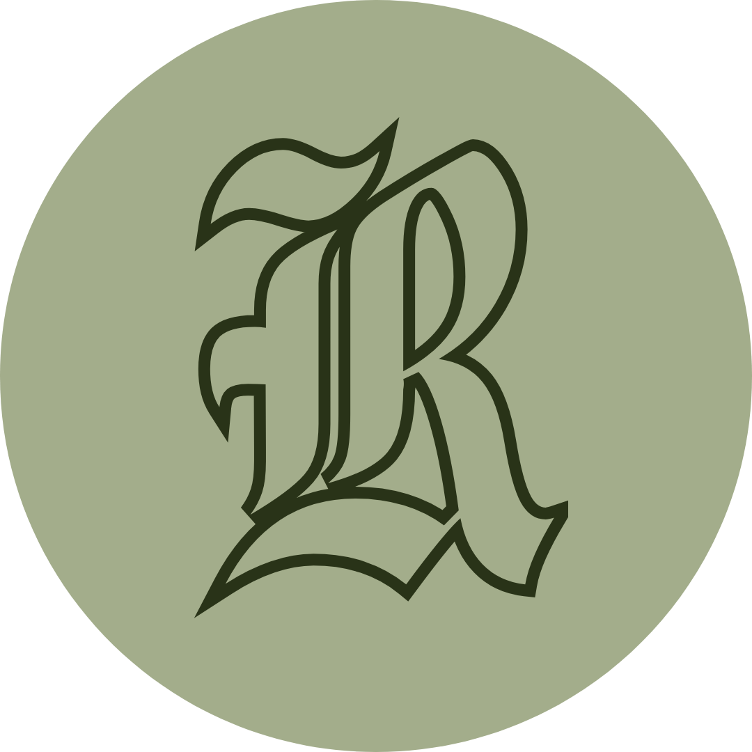 Icon of an R