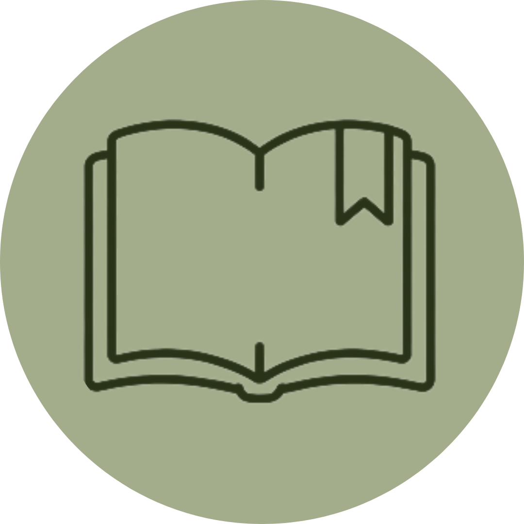 Icon of an open book