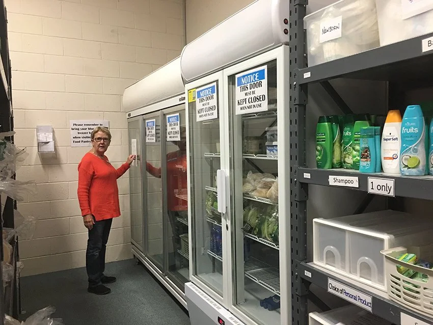 Food pantry fridge