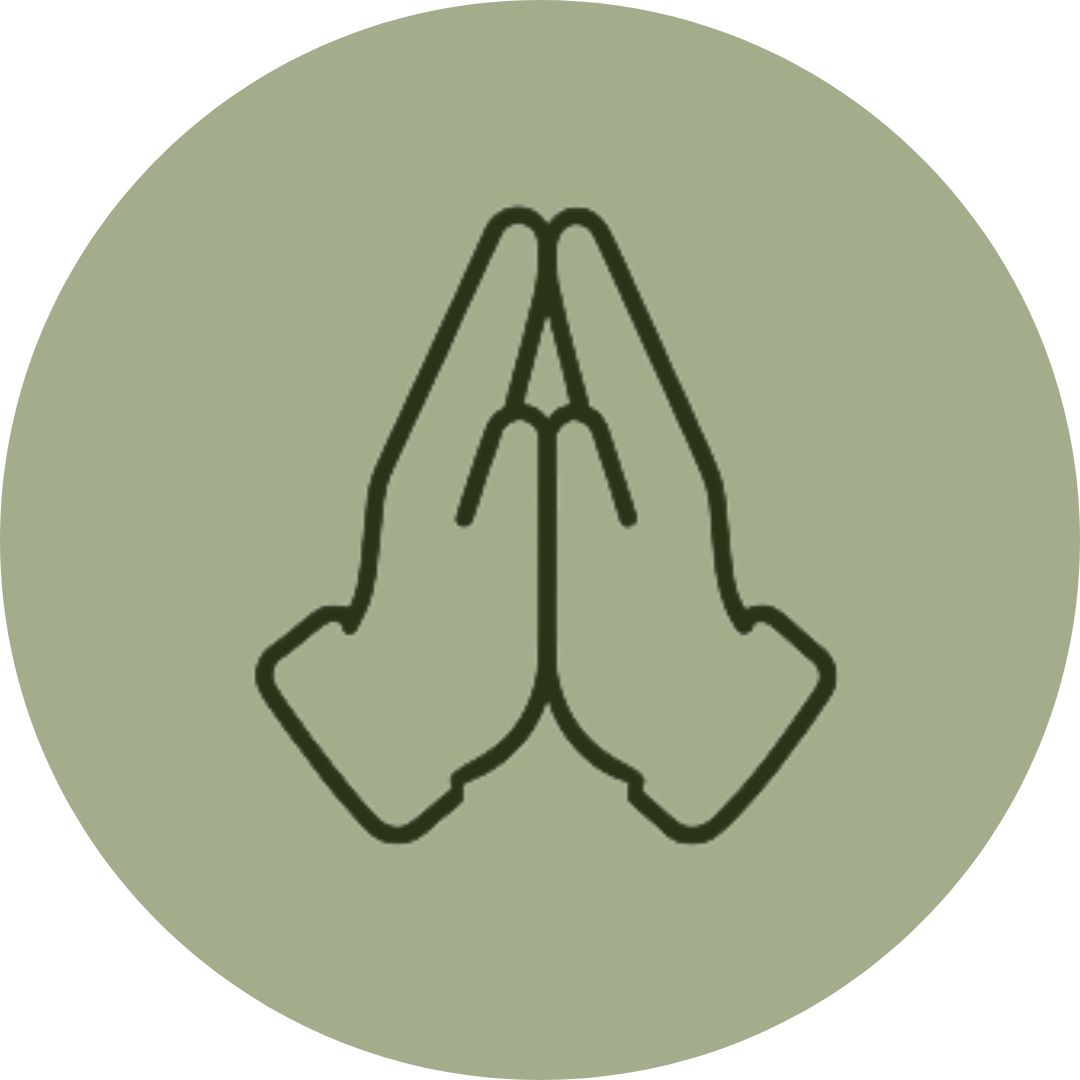 Icon of praying hands