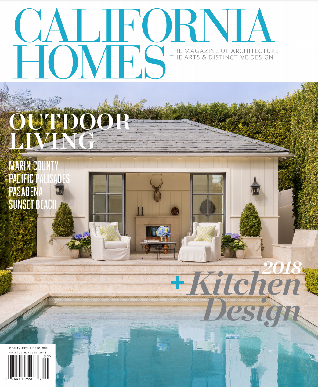 "2018 Kitchen + Design", California Homes, May/June 2018