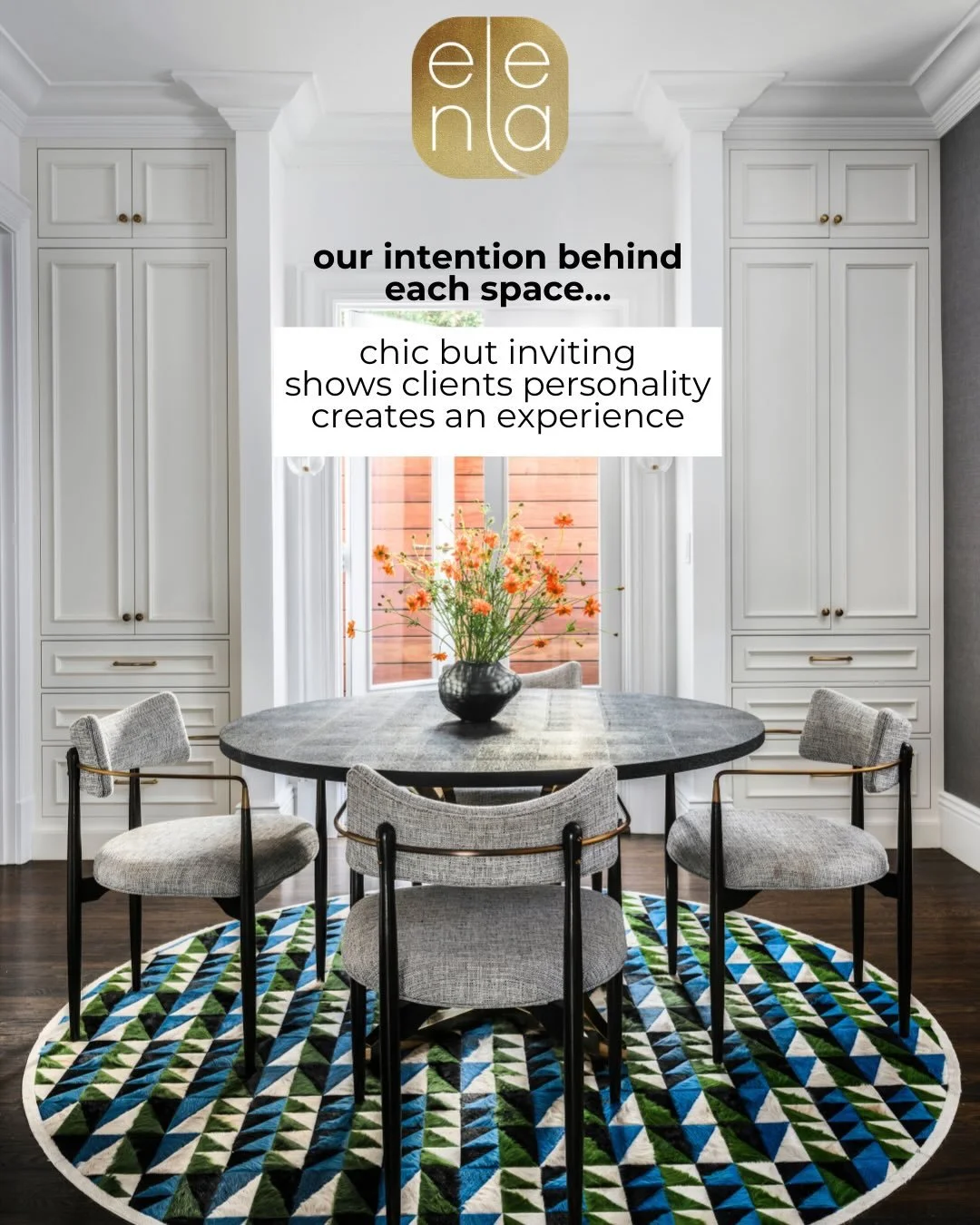 Designed with intention. 📸 #1 @christopherstark 📸 #2 @vivianjohnsonphoto 📸 #3 @marioserafinphotography  #interiordesign #luxurydecor