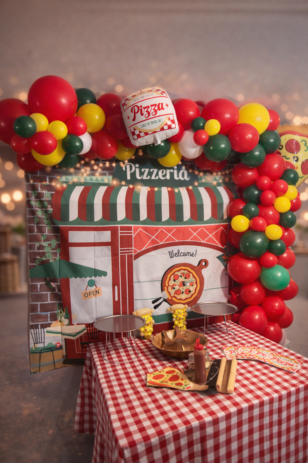 playful organic garland for celebration in new castle county Delaware