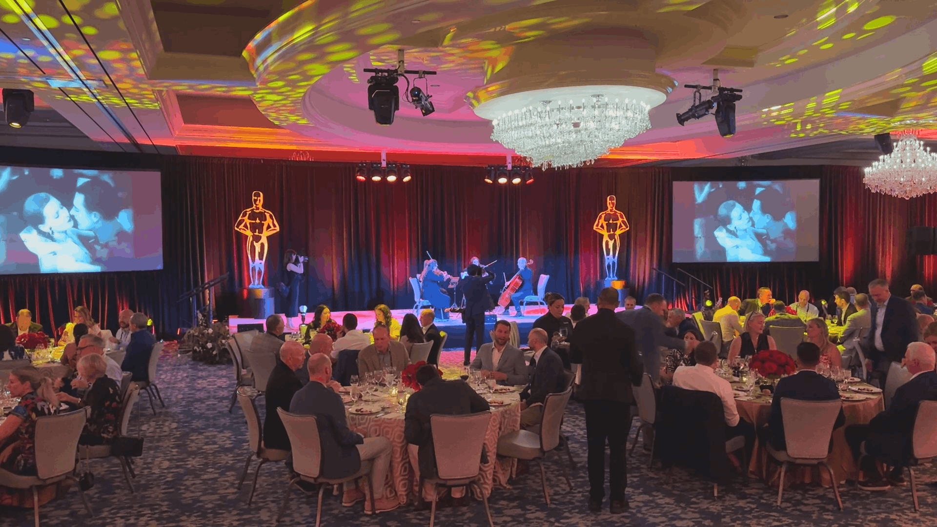 Lighting, Audio and Visual Set Up