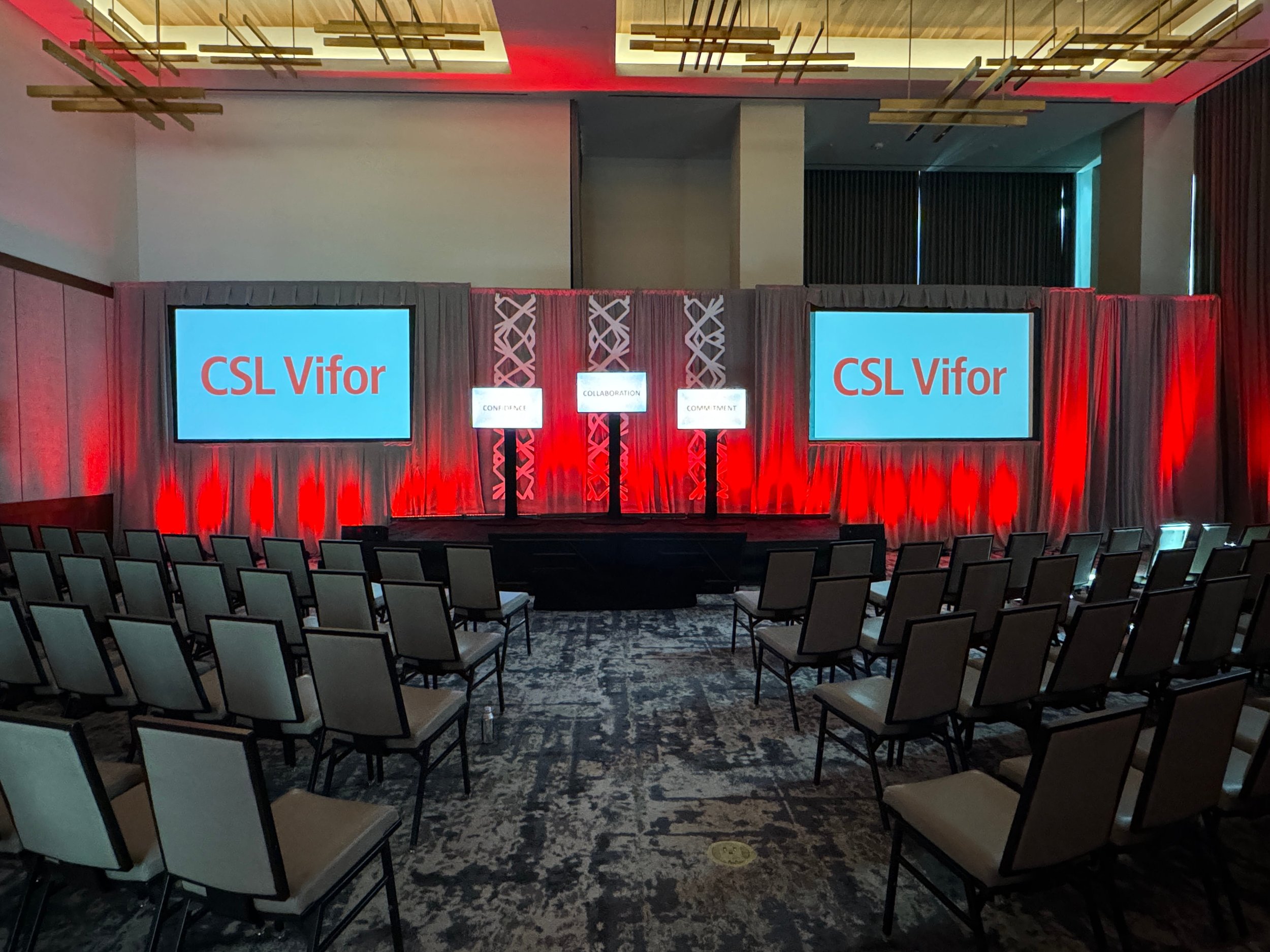 Lighting and Audio Visual Set up
