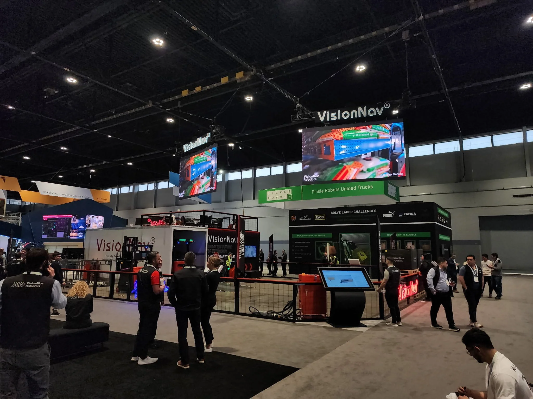 expo lighting visual display