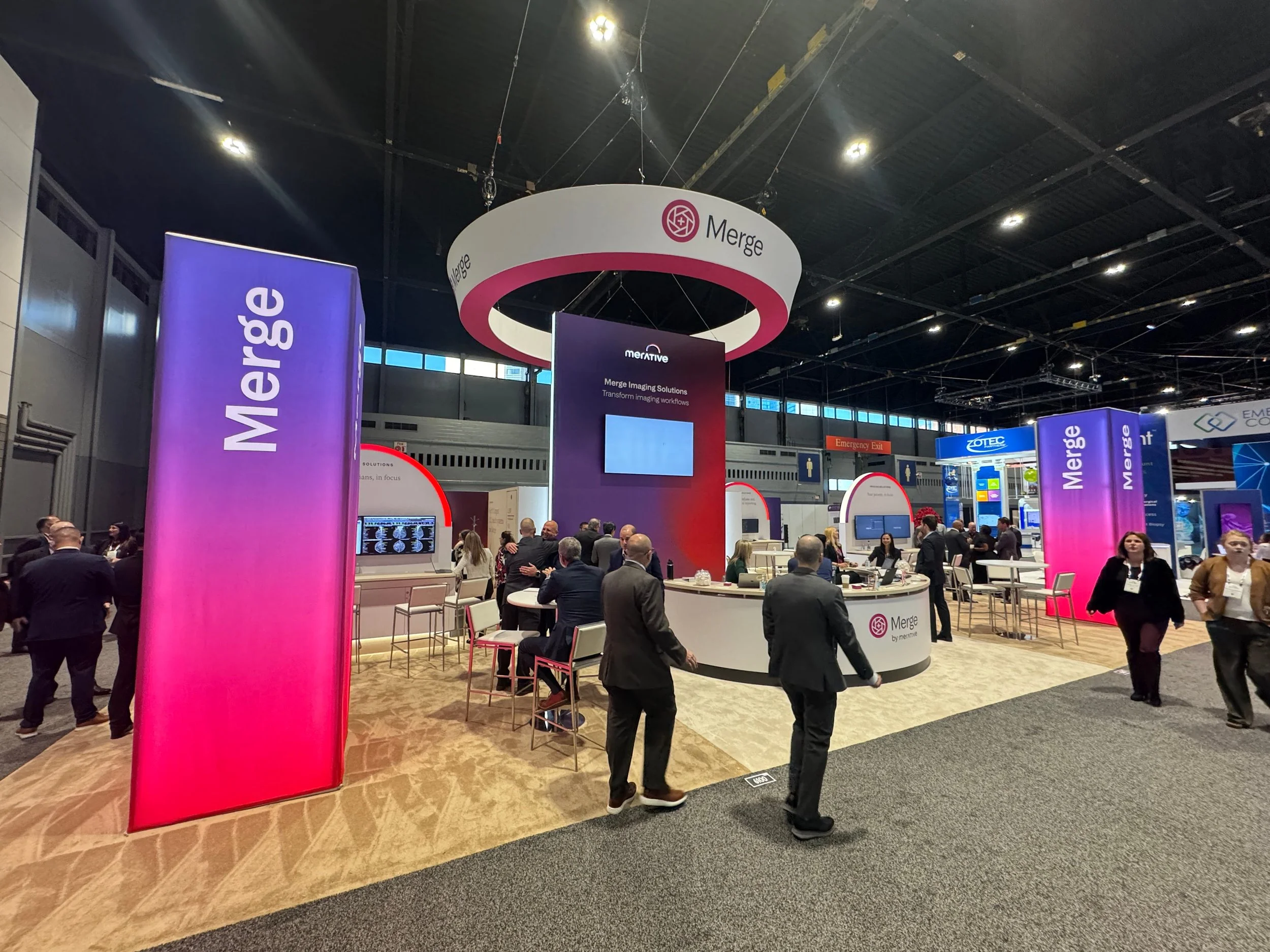 Trade show exhibition chicago midwest USA  AV Production