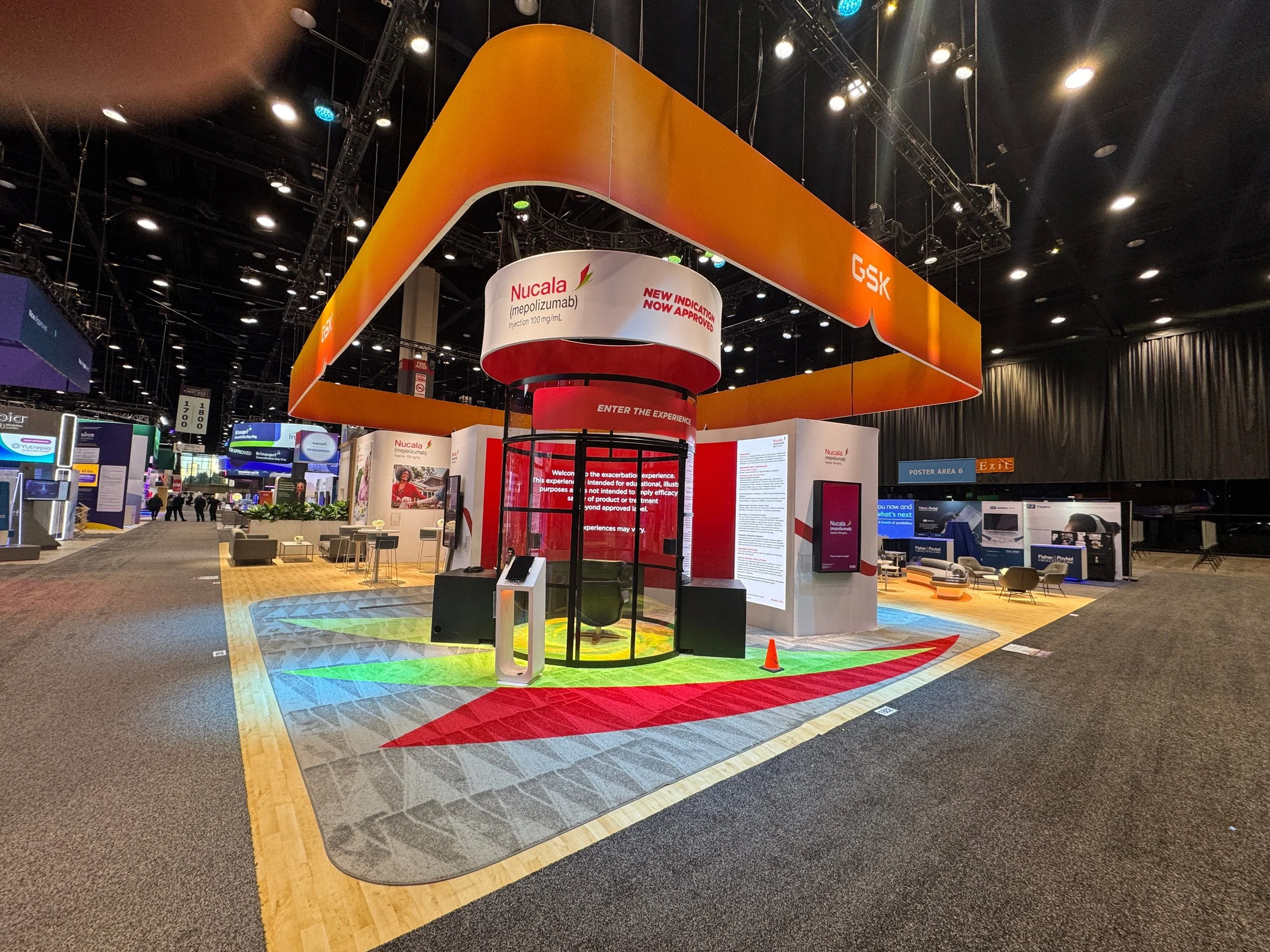Trade booth Expo Lighting Staging VideoSetup