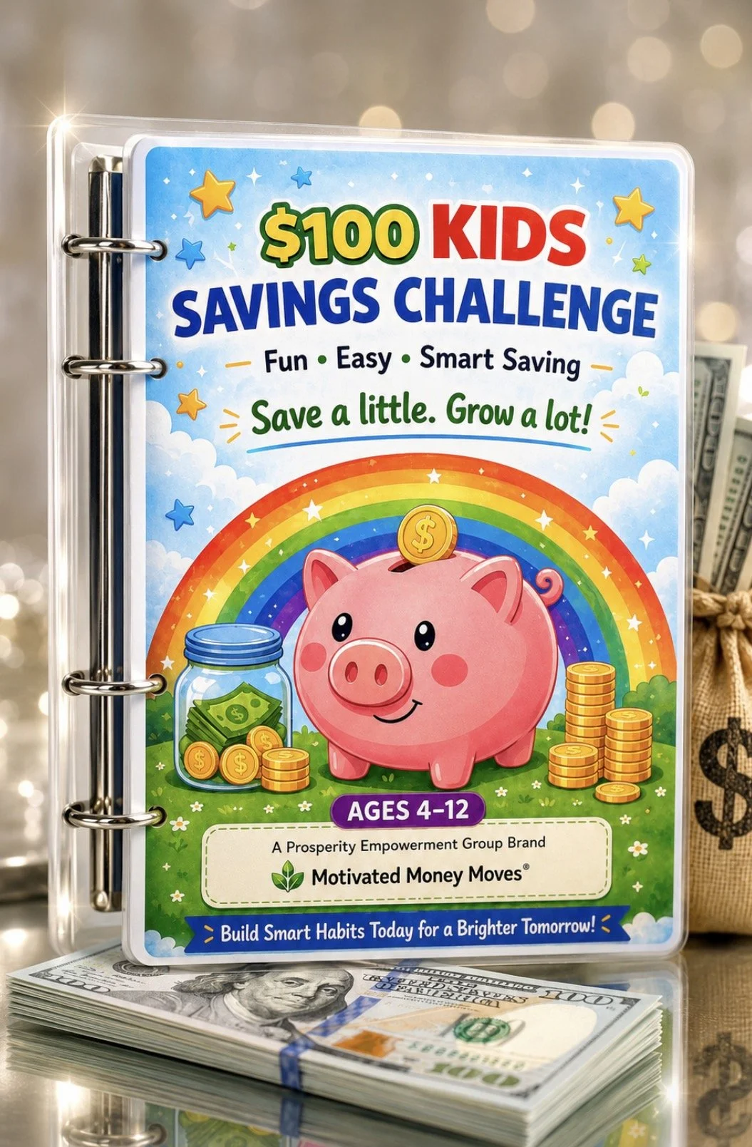 Kids Savings Challenge Booklet