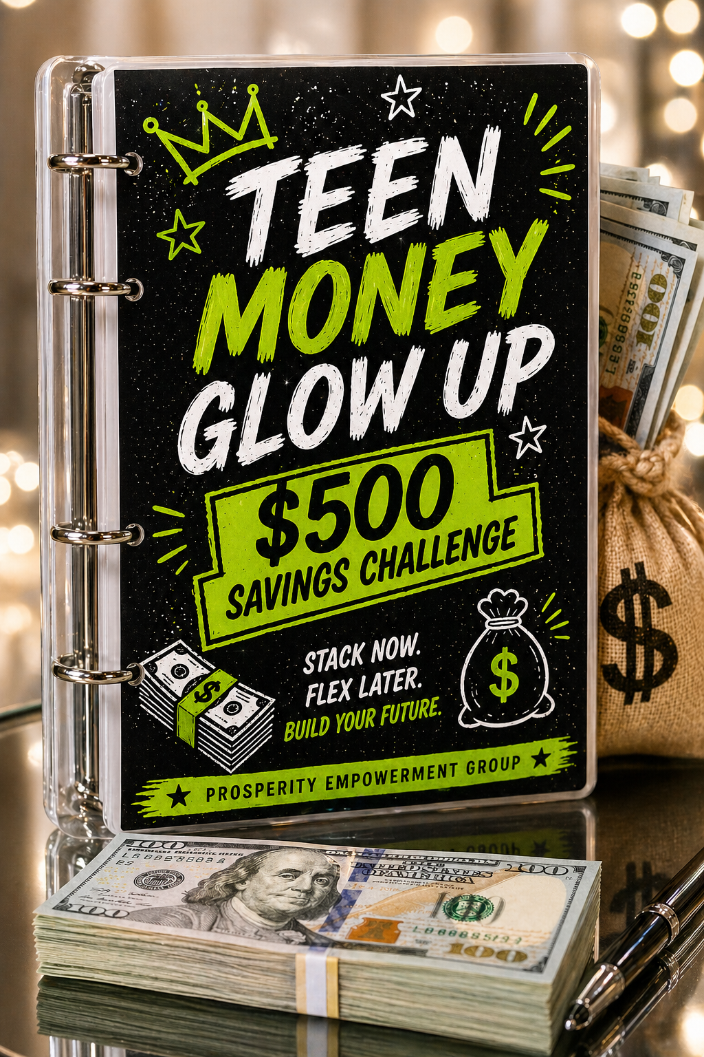 Teen Savings Challenge Booklet