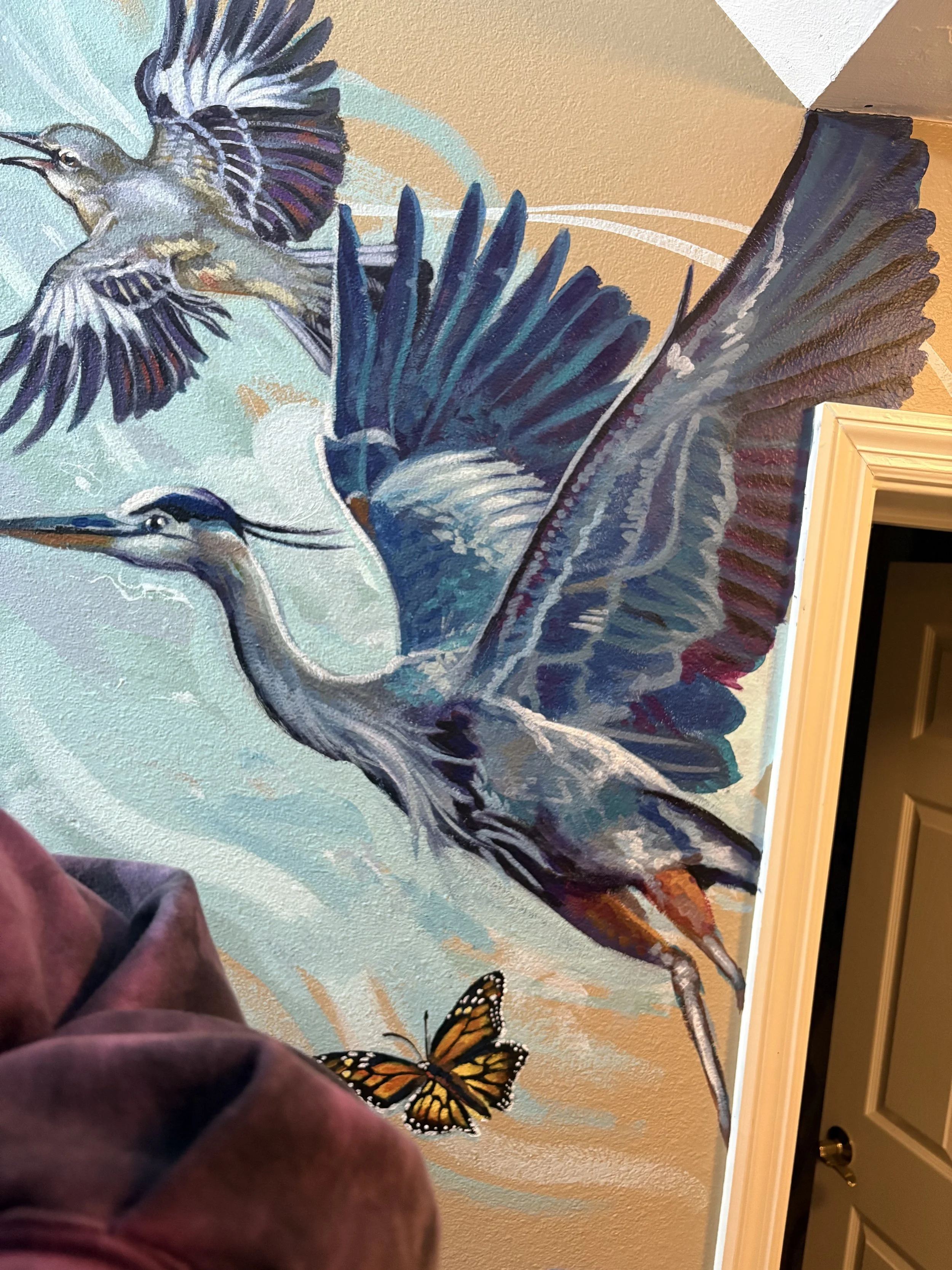 -Birds of Florida Stairwell-