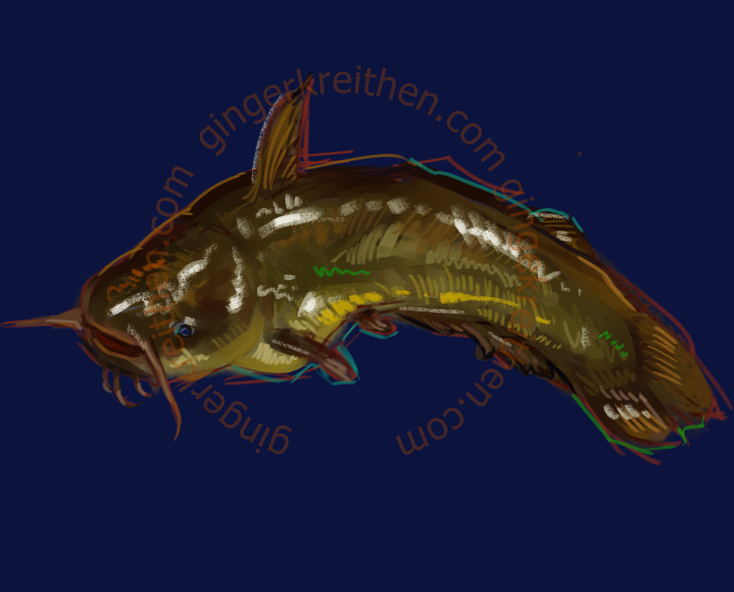 Yellow Catfish Digital ARt.png