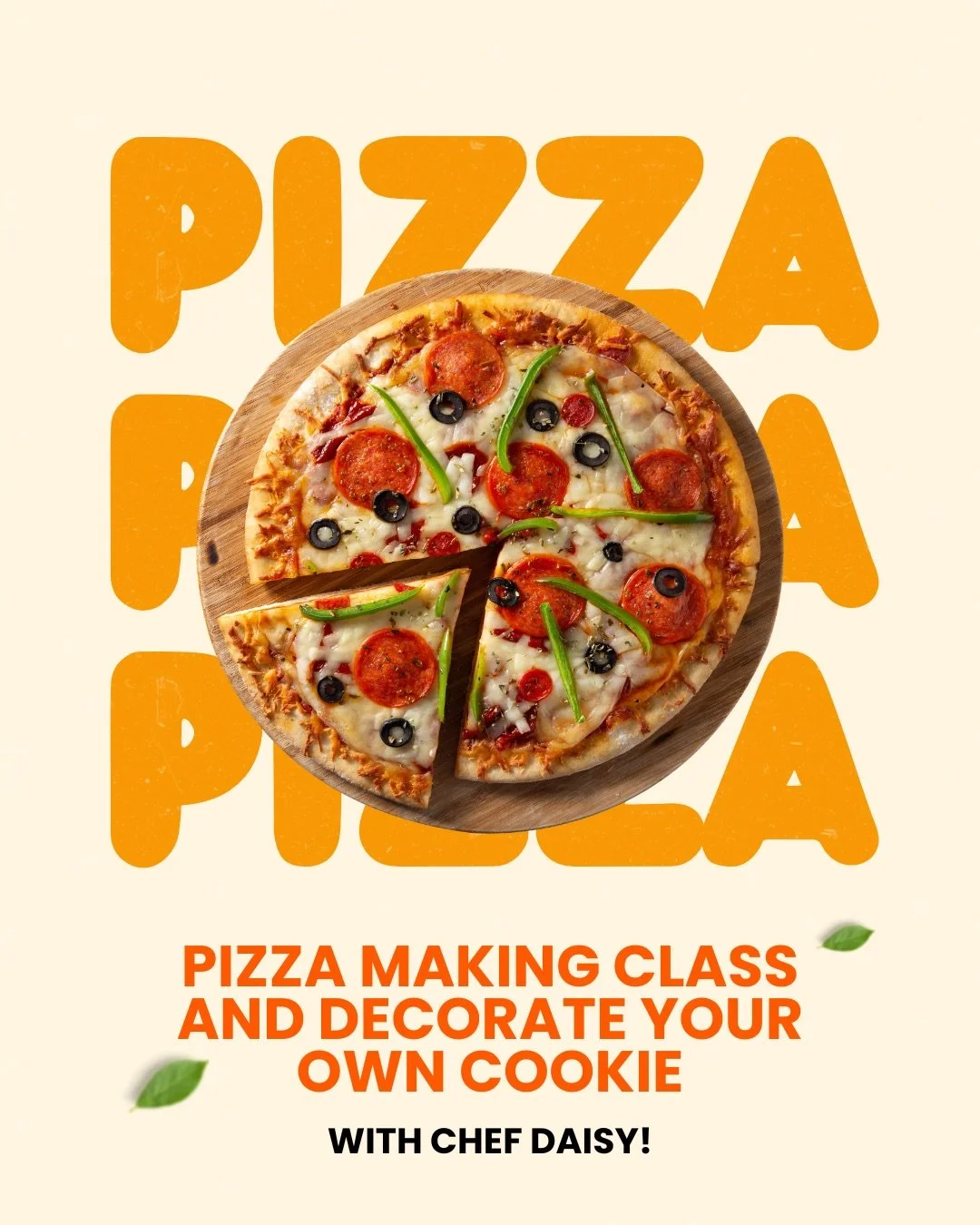 🍕🍪 Family Fun Sunday!
Join us Sunday 3/1 from 11AM - 1PM for a Make Your Own Pizza &amp; Decorate Your Own Cookie class!

✨ $45 per person
✨ Only 16 spots available
✨ Family class &mdash; all kids must be accompanied by an adult

Perfect for a fun 